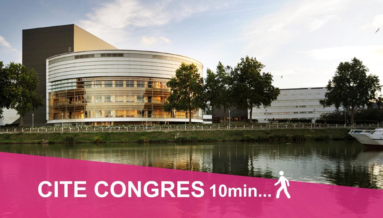 F2 Green Garden, Hyper Centre, Parking Nantes Exterior foto